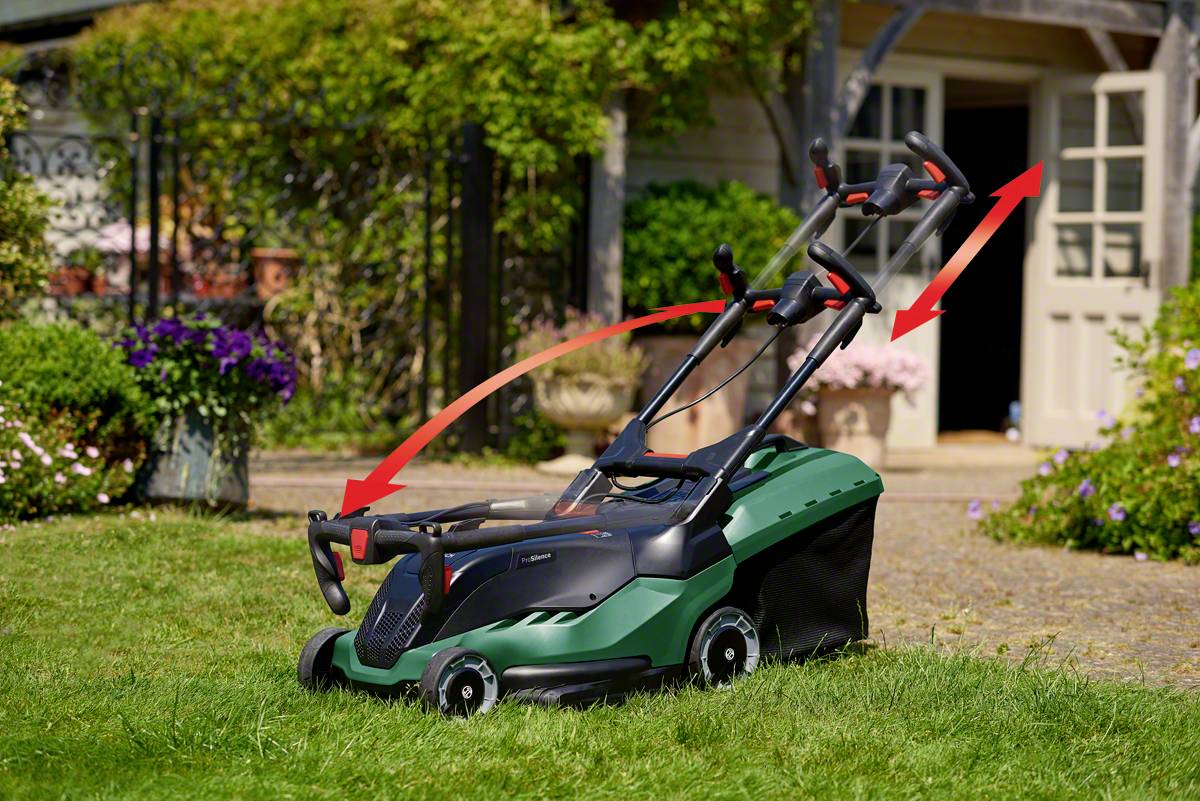 Bosch Home and Garden ADVANCEDROTAK 750 Elektro Rasenmäher mit Schnitthöhenverstellung 1700 W Schnittbreite (max.) 44 cm-1
