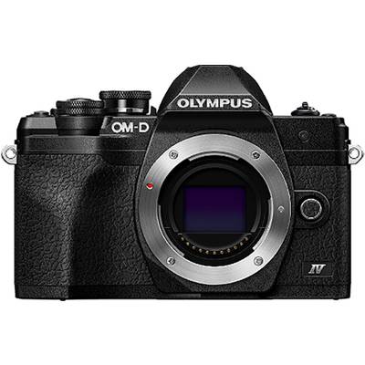 Olympus OM-D E-M10 Mark IV Digitalkamera 21.8 Megapixel  Schwarz  4K-Video, Bildstabilisierung, Blitzschuh, Bluetooth, D