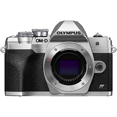 Olympus OM-D E-M10 Mark IV Digitalkamera 21.8 Megapixel  Silber, Schwarz  4K-Video, Bildstabilisierung, Blitzschuh, Blue