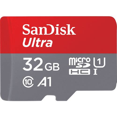 SanDisk Ultra® microSDHC microSDHC-Karte 32 GB Class 10, UHS-I inkl. SD-Adapter