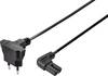 Basetech BT-2336881 Strom Netzkabel Schwarz 5.00 m