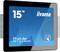 15-Zoll-Touchscreen-Monitor von iiyama, Modell ProLite TF1515MC, mit 10-Touch-Punkten.