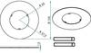 Brumberg 81005150 81005150 Reduzierring Nickel