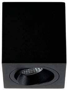 Brumberg Brumberg Leuchten 45112180 Anbaugehäuse drehbar, schwenkbar Schwarz