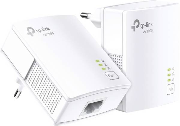 TP-Link Powerline TL-PA7017 - V4 - Starter Kit - Powerline Adapterkit - GigE, HomePlug AV (HPAV)