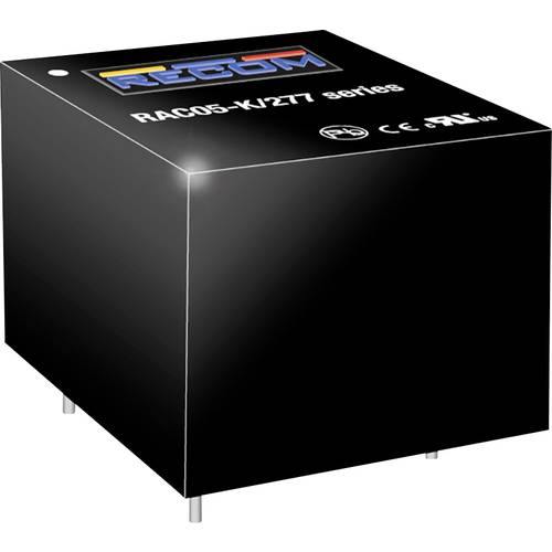 RECOM RAC05-05SK/277 AC/DC-Printnetzteil 5 V 5 W