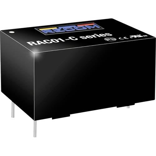RECOM RAC01-09SC AC/DC-Printnetzteil 9 V 1 W