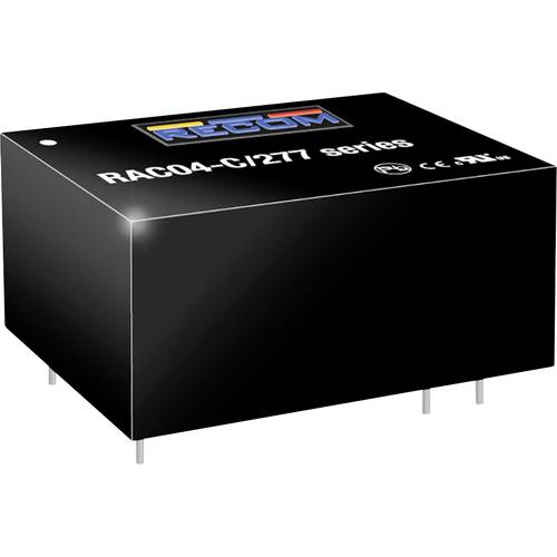 RECOM RAC04-24SC/277 AC/DC-Printnetzteil 24 V 4 W