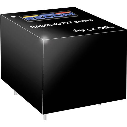 RECOM RAC05-15SK/277 AC/DC-Printnetzteil 15 V 5 W