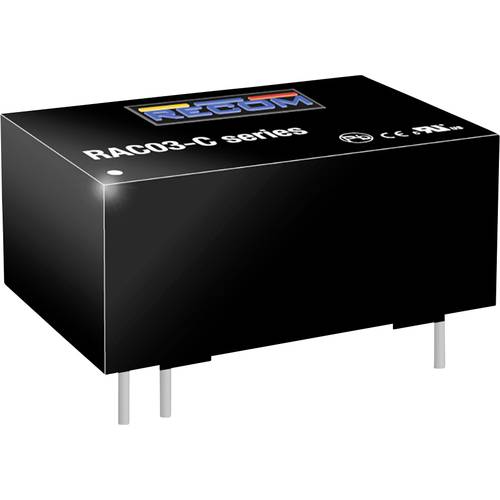 RECOM RAC03-09SC AC/DC-Printnetzteil 9 V 3 W