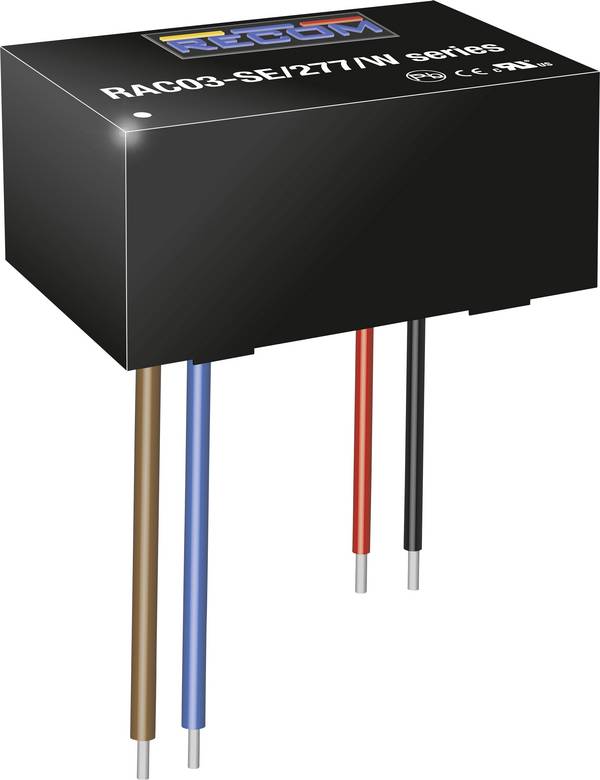 RECOM RAC03-12SE/277/W AC/DC-Printnetzteil 12 V 3 W