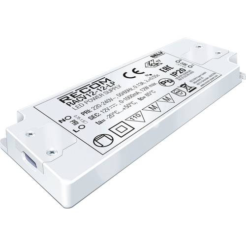 RECOM LED-Treiber 12 W 0 - 1000 mA 12 V/DC einstellbar 1 St.