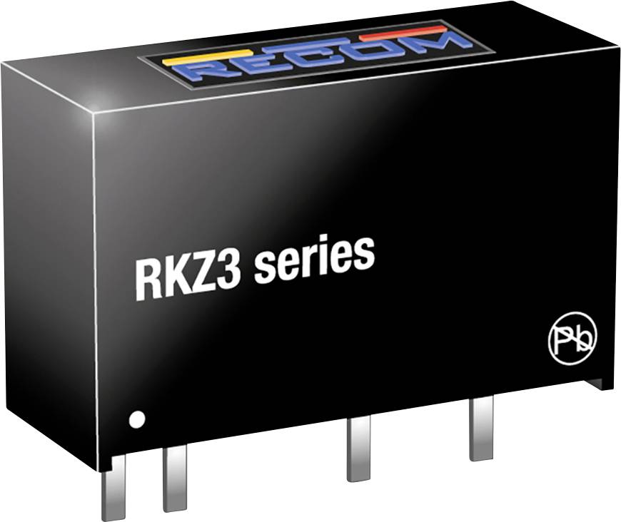 RECOM RKZ3-2412S DC/DC-Wandler, Print 250 mA 3 W Anzahl Ausgänge: 1 x Inhalt 1 St.