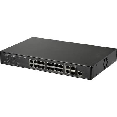 Renkforce RF-MSW-610 Netzwerk Switch RJ45/SFP+  16 + 2 Port 1 GBit/s  