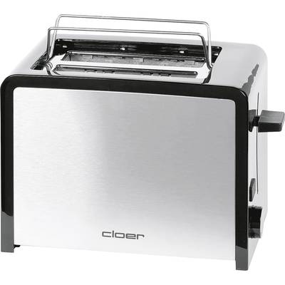 Cloer 3210 Toaster  Grau, Schwarz