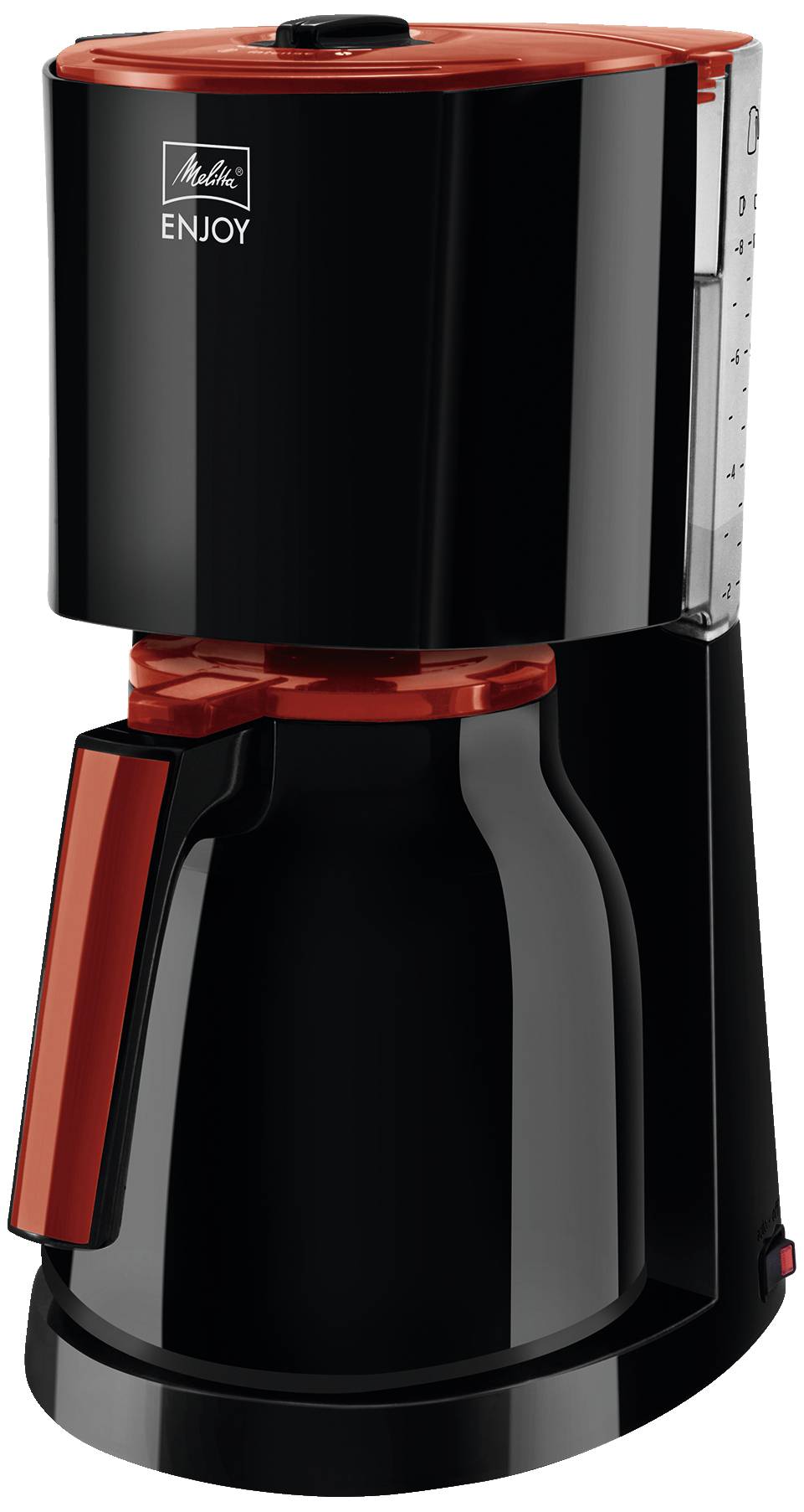 Melitta Enjoy Therm Kaffeemaschine Fassungsvermögen Tassen=8 mit Druckbrühsystem, Isolierkanne