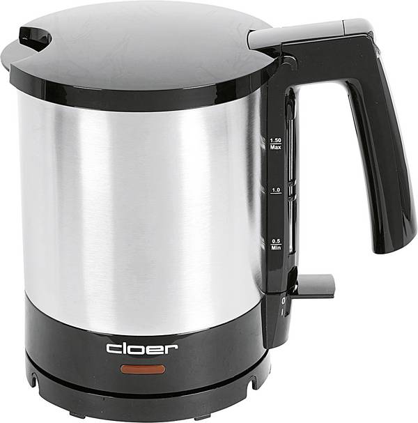 Cloer 4710 Wasserkocher, Edelstahl, 1.7 liters,