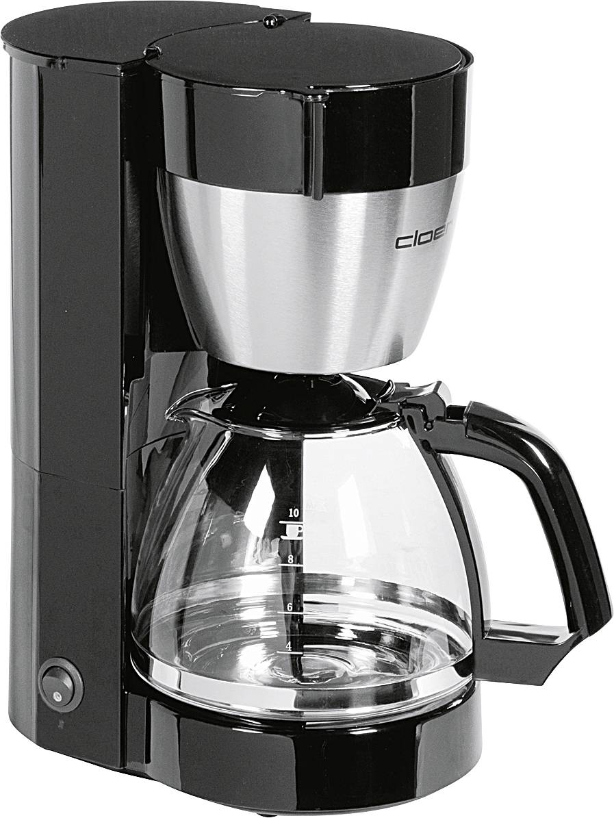 Cloer 5019 - Kaffeemaschine - 10 Tassen - Edelstahl-0