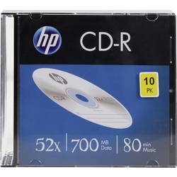 Image of HP CRE00085 CD-R Rohling 700 MB 10 St. Slimcase