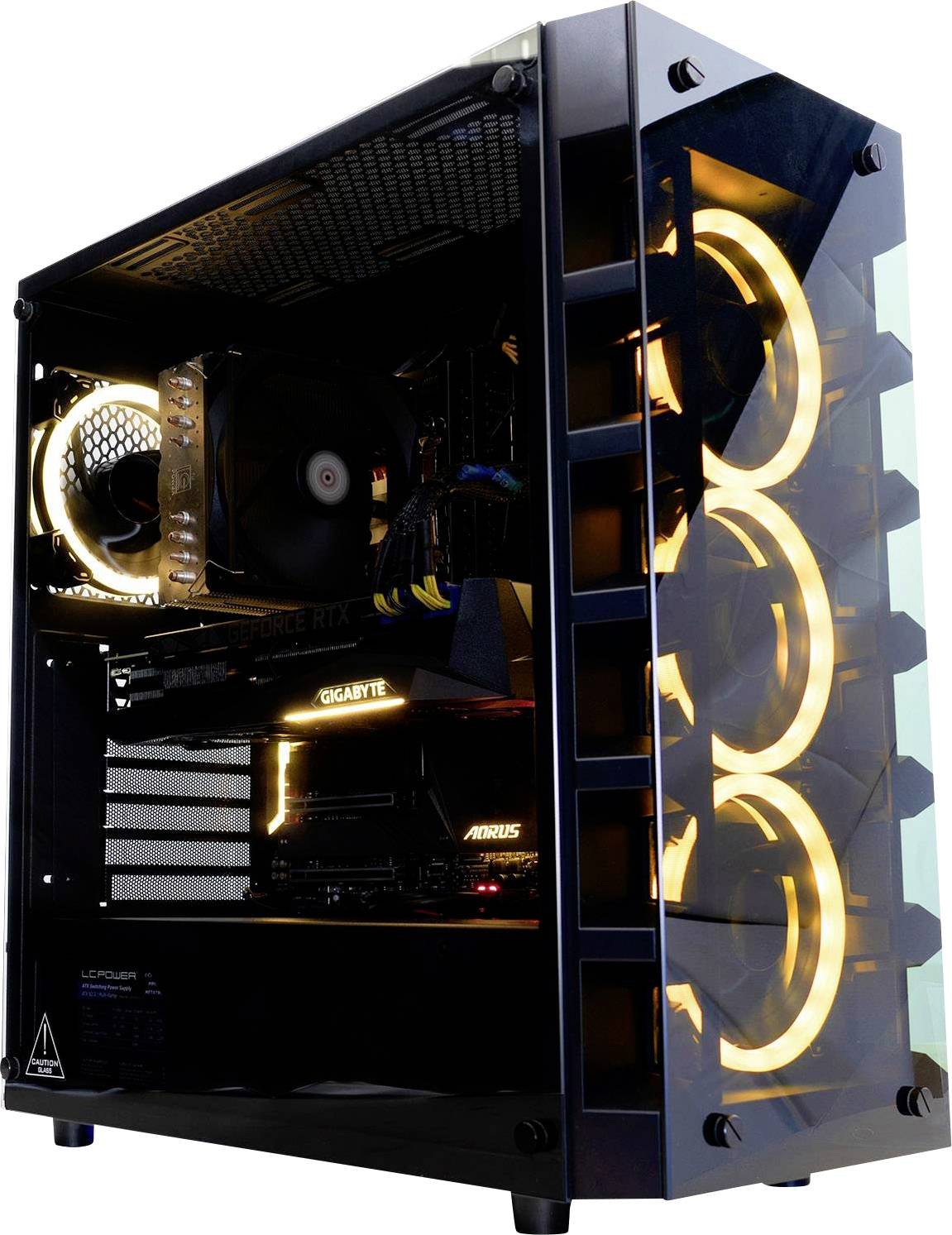 Joy-it Gaming PC CR-2338480 AMD Ryzen 9 5900X 4.8 GHz 32 GB RAM 4 TB HDD 1 TB SSD Win 10 Pro 5900X-RTX3080-0