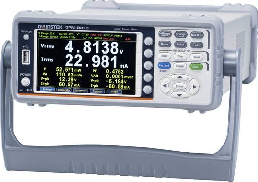 GW Instek GPM-8310 Netz-Analysegerät  1phasig Grafisches Display