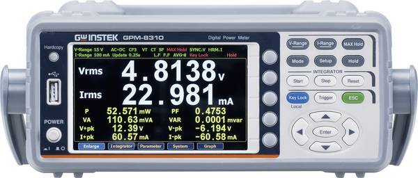 GW Instek GPM-8310 with DA4 Netz-Analysegerät