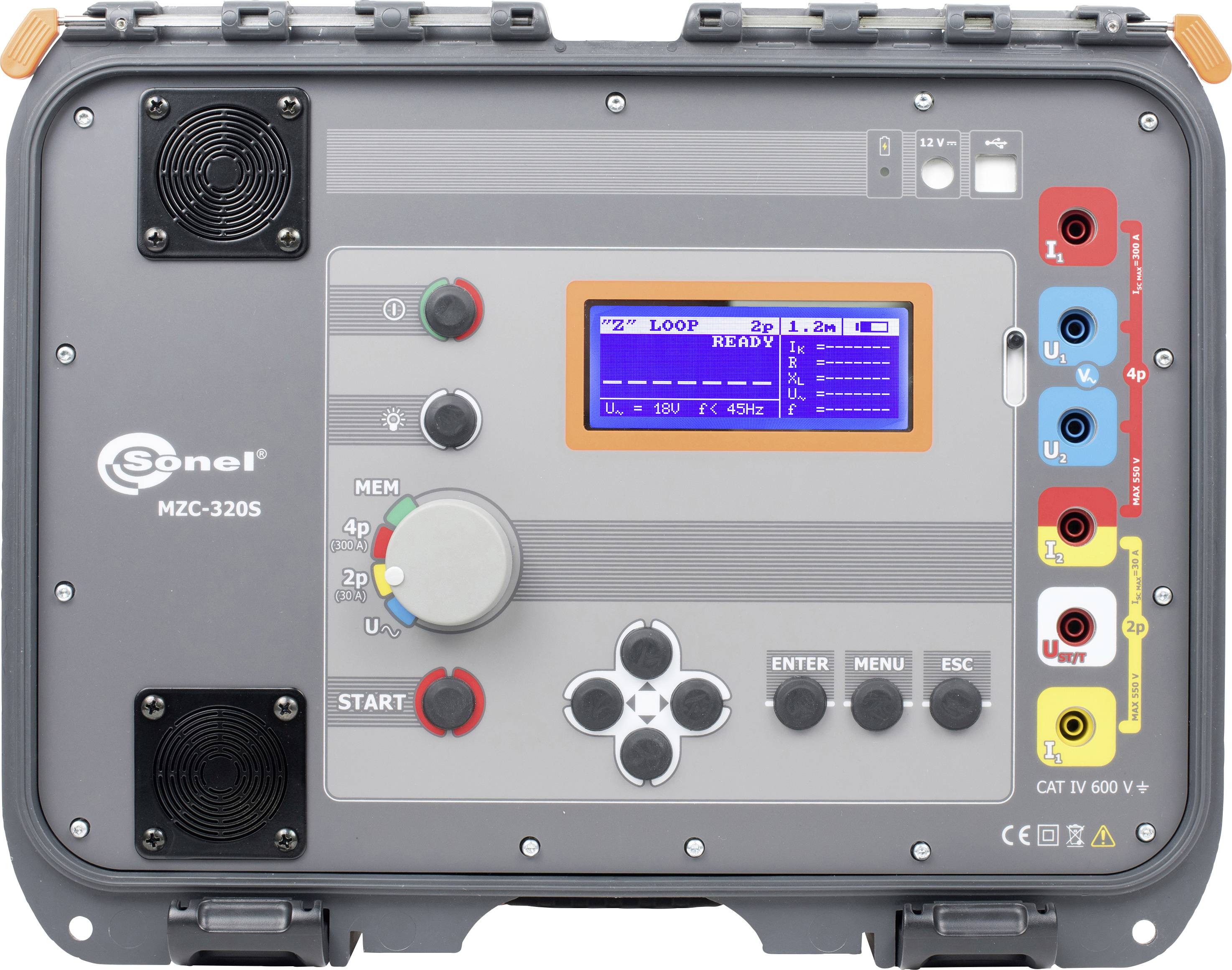 Sonel MZC-320S Tester impedenza