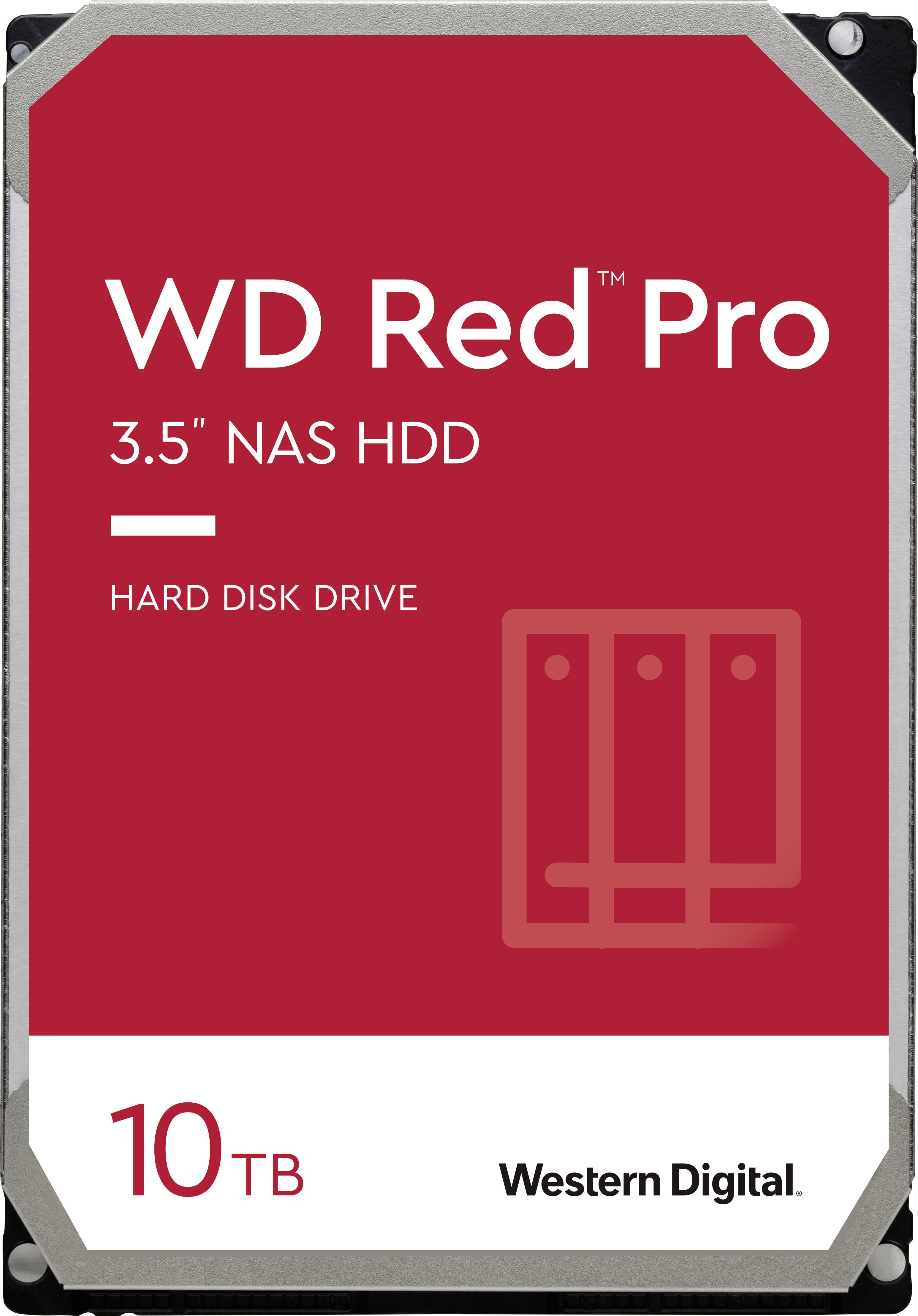 Western Digital WD Red™ Pro 10 TB Interne Festplatte 8.9 cm (3.5 Zoll) SATA 6 Gb/s WD102KFBX Bulk-0