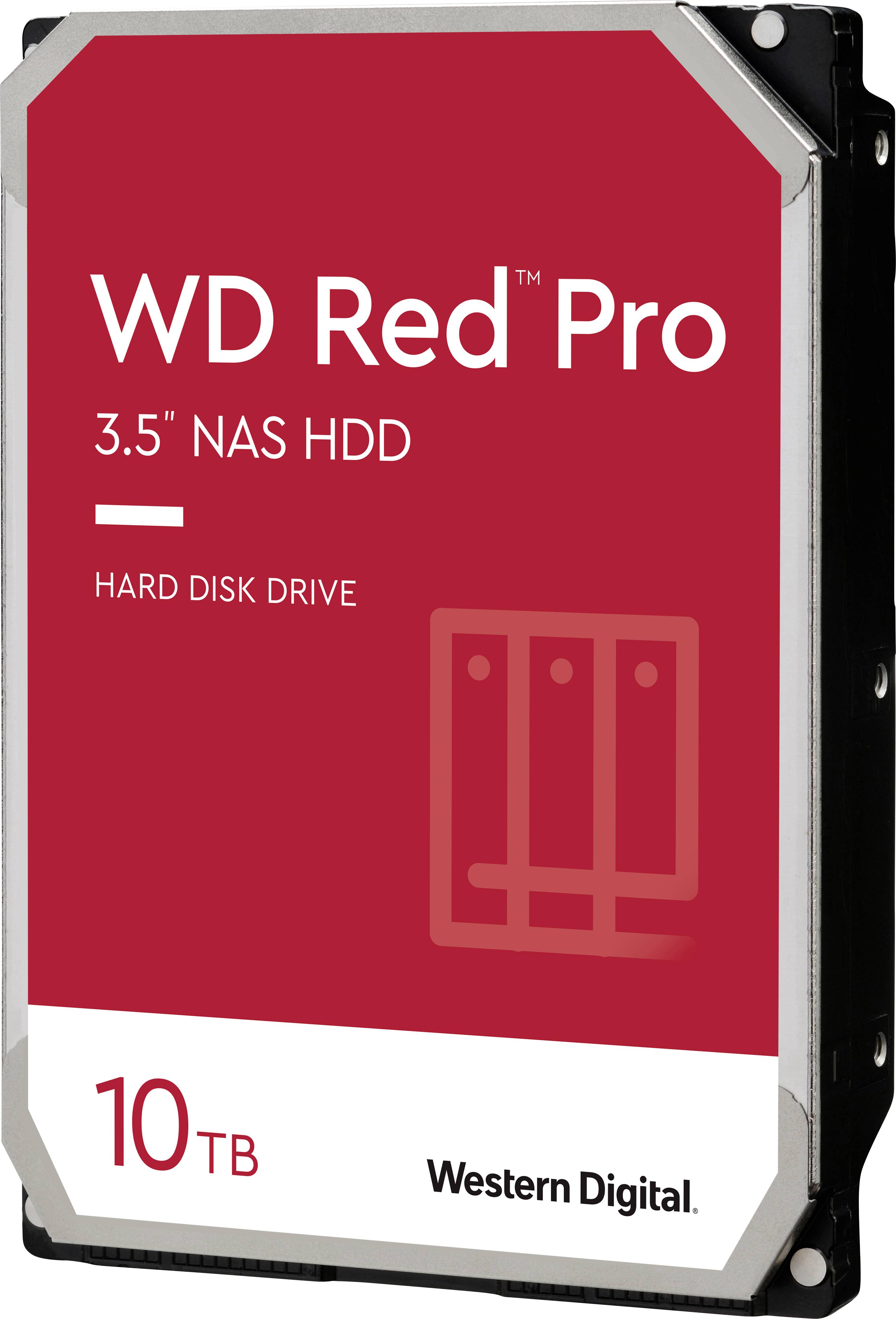 Western Digital WD Red™ Pro 10 TB Interne Festplatte 8.9 cm (3.5 Zoll) SATA 6 Gb/s WD102KFBX Bulk-1