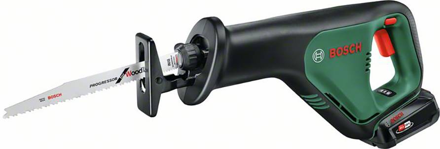 Bosch Home and Garden AdvancedRecip 18 Tigersåg Batteridriven 06033B2403 inkl. 1x batteri, inkl. laddare 18 V 2.5 Ah