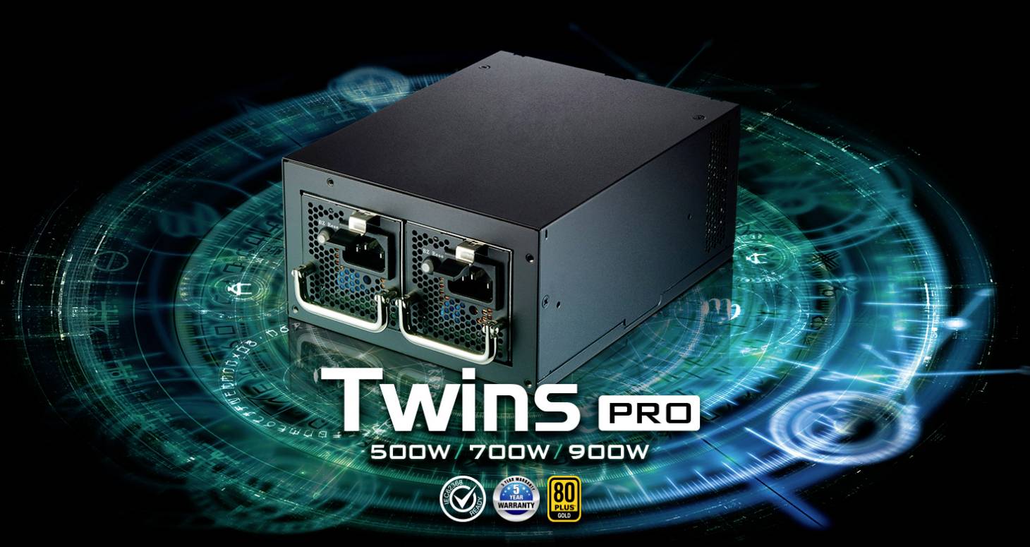 FSP PC- Netzteil Twins PRO 500 80+ Gold PC-/Server 80 PLUS-4