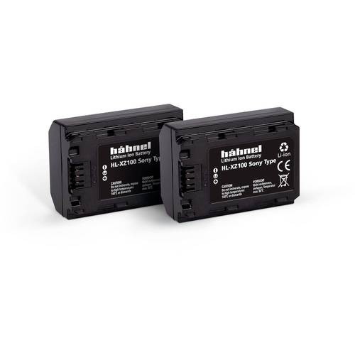 Hähnel Fototechnik HL-XZ100, 2er Kamera-Akku ersetzt Original-Akku (Kamera) NP-FZ100 7.2 V 2000 mAh