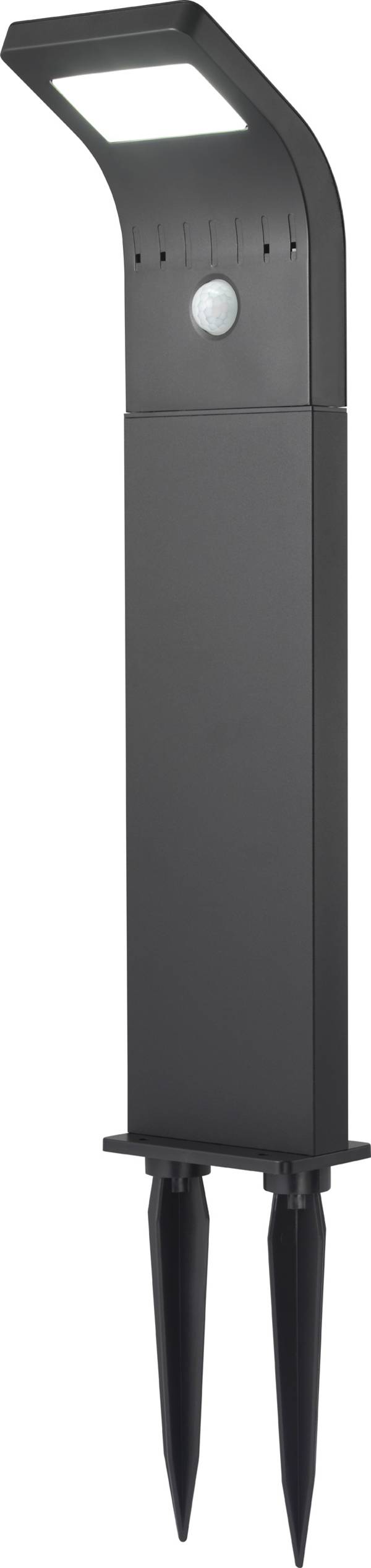 Sygonix SY-4677494  LED-Außenstandleuchte mit Bewegungsmelder    LED  1.2 W Schwarz