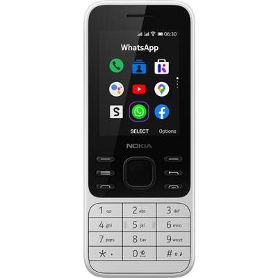 Nokia 6300 4G (Leo) Handy Weiß