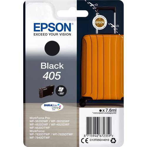 Thumbnail - Epson Druckerpatrone 405 Original Schwarz C 13 T 05G14010