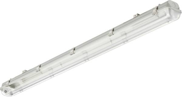 Philips LED Ledinaire WT050C 2xTLED L1500 LED-Feuchtraumleuchte LED T8 Weiß Grau, Weiß