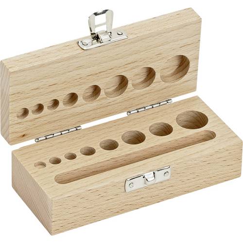 Kern 354-420-200 Holz-Gewichtsetui 1g - 50g