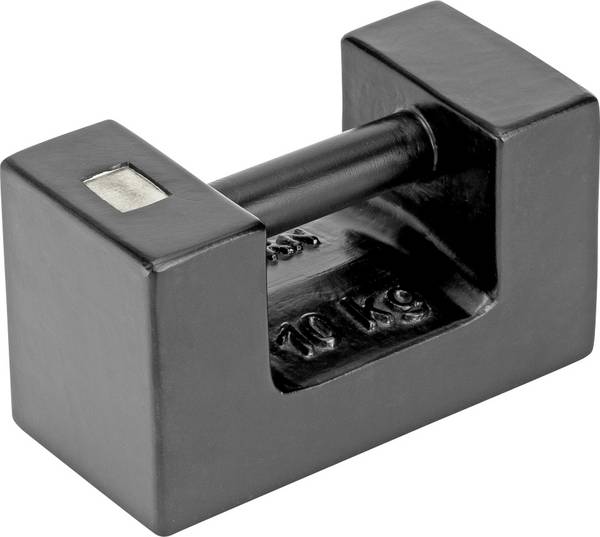 Kern 356-77 Einzelgewicht, OIML-Klasse M2, 10 kg, Block Eco, Gusseisen lackiert
