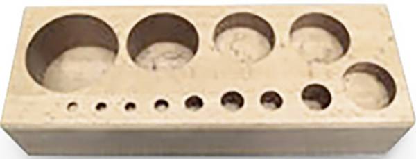 Kern 362-960-300 Holz-Etui für Gewichtssätze (Knopf/Kompakt, 1 g - 1 kg)