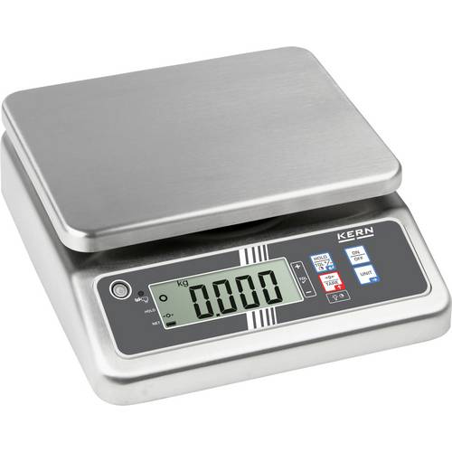 Thumbnail - Kern FOB 10K-3LM Tischwaage FOB 10K-3LM Wägebereich (max.) 15 kg Ablesbarkeit 5 g über Steckernetzteil Mehrfarbig