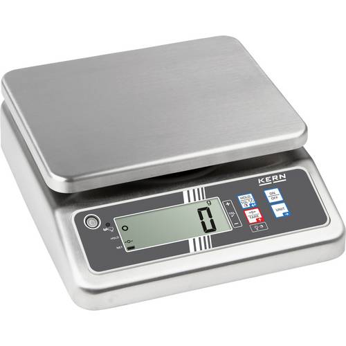 Thumbnail - Kern FOB 3K-3LM Tischwaage Wägebereich (max.) 3 kg Ablesbarkeit 1 g über Steckernetzteil Mehrfarbig