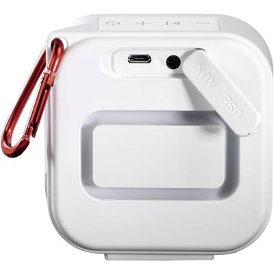 Lautsprecher Pocket AUX, 2.0 Bluetooth® Weiß Hama kaufen Wasserfest Freisprechfunktion,
