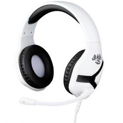 Image of Konix NEMESIS PS5 HEADSET Headset 3.5 mm Klinke schnurgebunden Over Ear Schwarz/Weiß Stereo