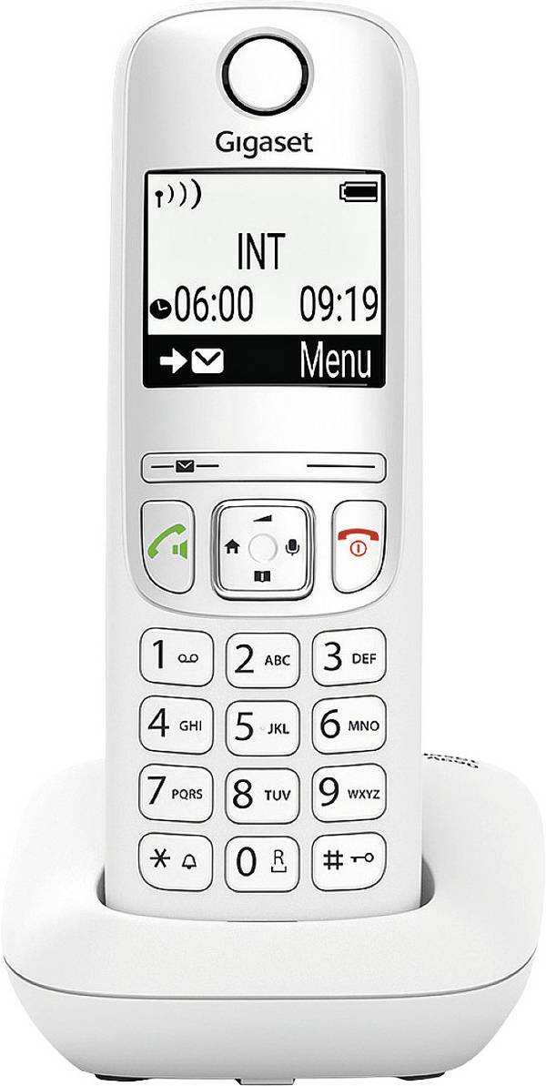 Gigaset A690 DECT/GAP Schnurloses Telefon analog  Freisprechen Weiß