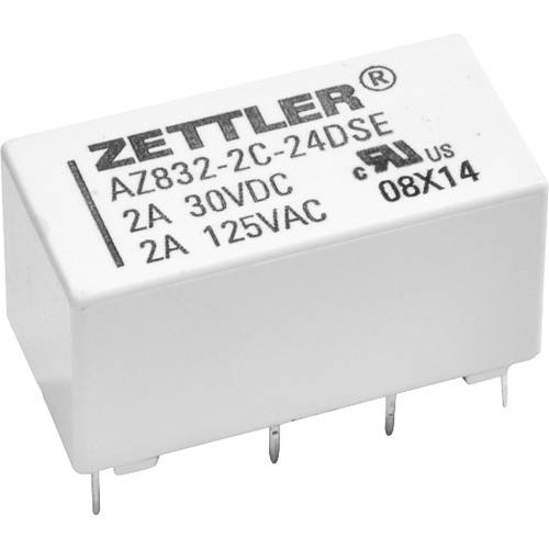 Thumbnail - Zettler Electronics AZ832-2C-5DE Printrelais 5 V/DC 3 2 Wechsler 1 St.