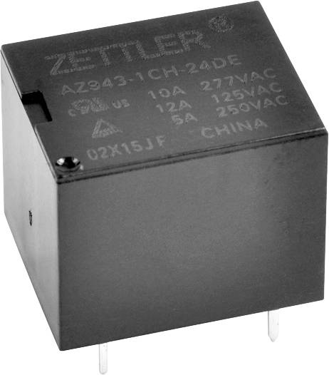 Zettler Electronics AZ943-1AH-5DEGW Printrelais 5 V/DC 15 1 Schließer 1 St.