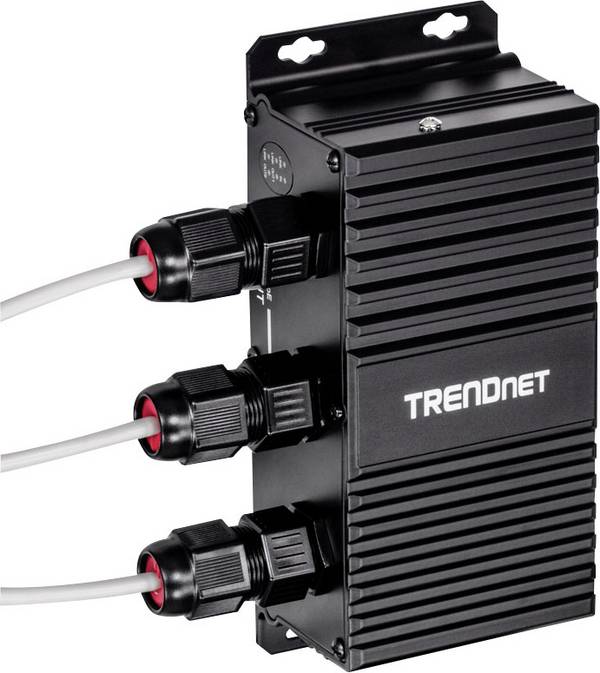 TrendNet 21.22.1348 TI-EU120 PoE Injektor 10 / 100 / 1000 MBit/s