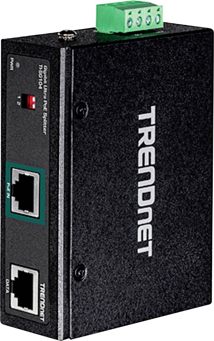 TRENDNET TI-SG104 PoE Splitter 10 / 100 / 1000 MBit/s