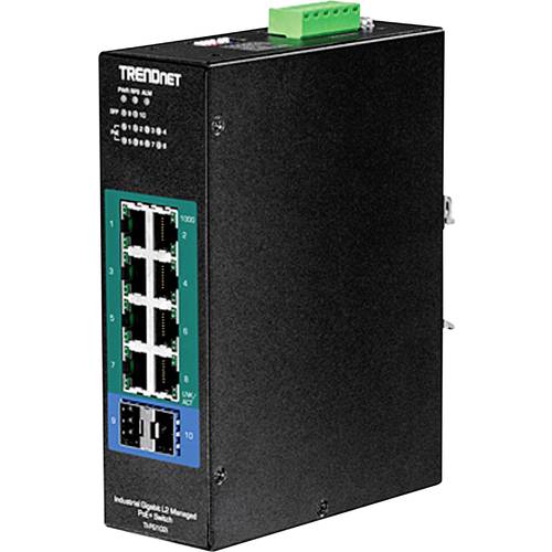 TRENDnet TI-PG102I - Switch - managed - 8 x 10/100/1000 (PoE+)