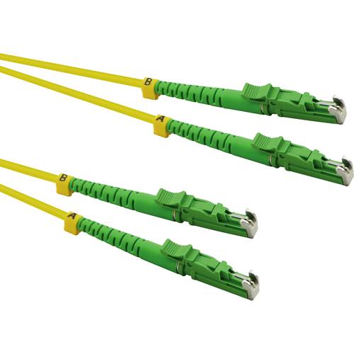 Thumbnail - ROLINE LWL-Kabel duplex 9/125µm OS2, LSH/LSH, APC Schliff, LSOH, gelb, 7,5 m
